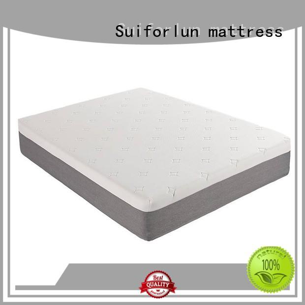 Suiforlun mattress comfortable Gel Memory Foam Mattress customized for hotel