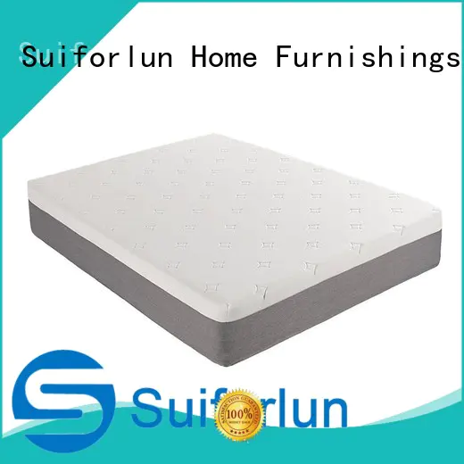 Suiforlun mattress knitted fabric gel foam mattress manufacturer for sleeping