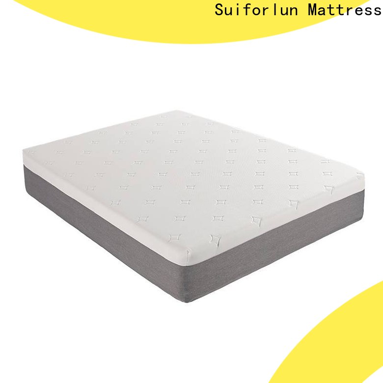 Suiforlun mattress chicest gel foam mattress manufacturer