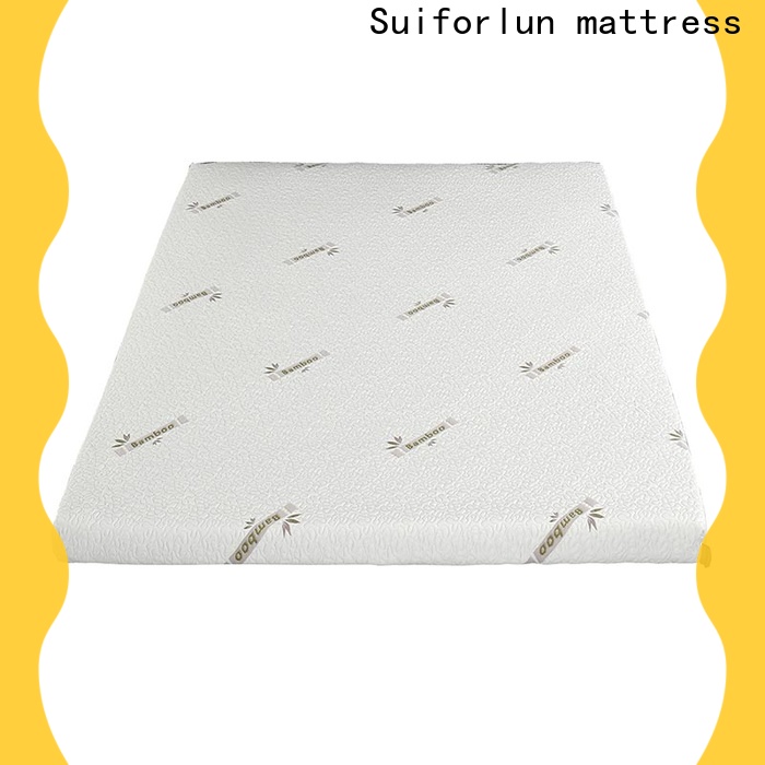 Suiforlun mattress foam bed topper design