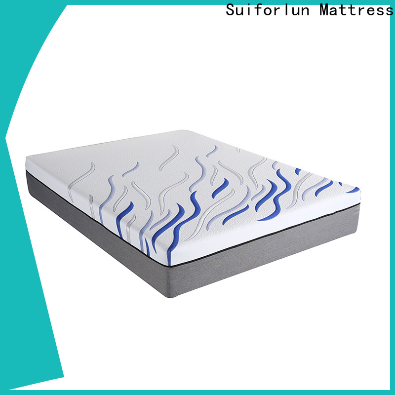 Suiforlun mattress custom memory foam bed trade partner