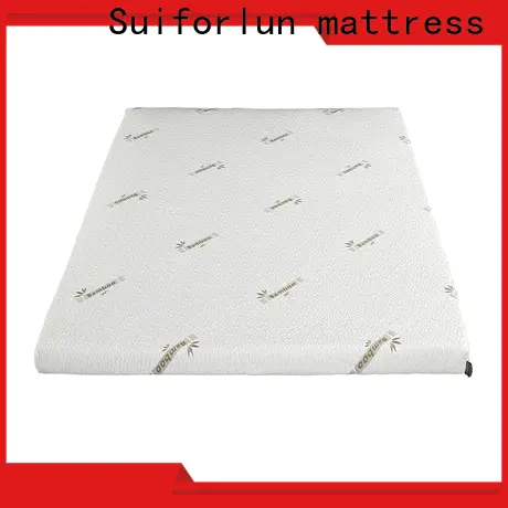 Suiforlun mattress custom foam bed topper overseas trader
